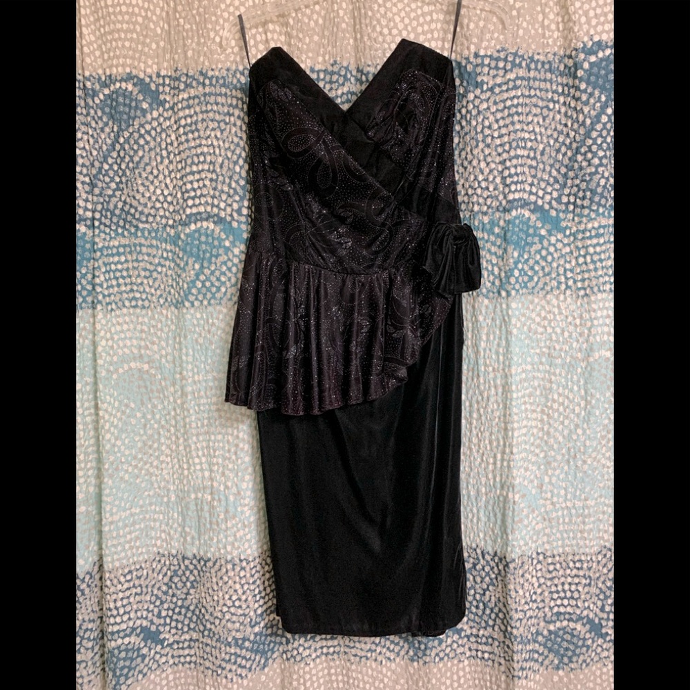 80’s Gunne Sax Jessica McClintock Formal Dress Size 9
